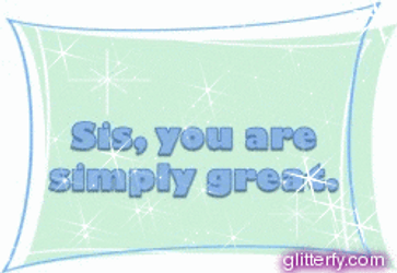 Happy Sisters Day To My Great Sister GIF