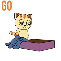 Happy Sleepy Cat Rainy Monday GIF