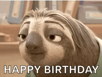 Happy Sloth GIF