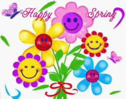 Happy Spring Flowers