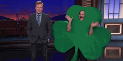 Happy St Patricks Day Conan O'Brien GIF
