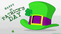 Happy St Patricks Day Hat GIF