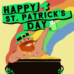 Happy St Patricks Day Irish Cheers GIF