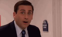 Happy Steve Carell GIF