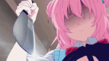 Happy Sugar Life Satō Matsuzaka Butcher Knife Yandere  GIF