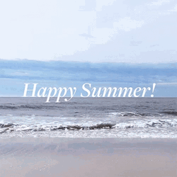 Happy Summer Time Wave GIF