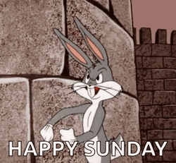 Happy Sunday Bugs Bunny