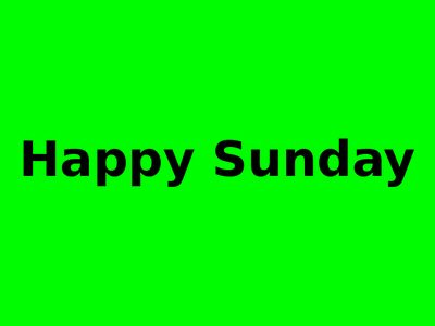 Happy Sunday GIF