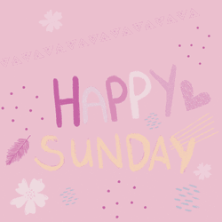 Happy Sunday Morning Greeting Heart Love GIF