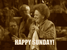 Happy Sunday With Singing Lady