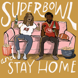 Happy Super Bowl Sunday And Stay Home GIF