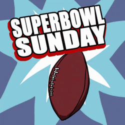 Happy Super Bowl Sunday Boom GIF