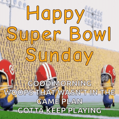 Happy Super Bowl Sunday GIF