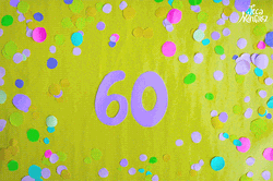 Happy Sweet 60th Birthday Stop Motion Art