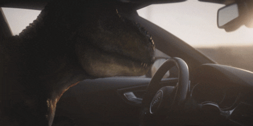 Happy T-Rex GIF