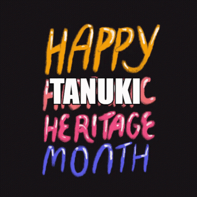 Happy Tanukic Heritage Month GIF