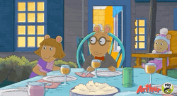 Happy Thanksgiving Arthur GIF