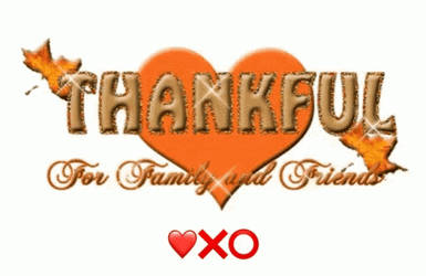 Happy Thanksgiving Family And Friends Graphics GIF