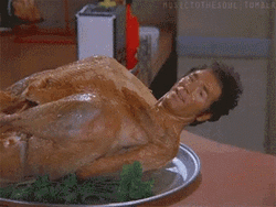 Happy Thanksgiving Funny Cosmo Kramer GIF