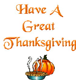 Happy Thanksgiving Great Sticker GIF