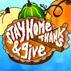 Happy Thanksgiving Pie  GIF