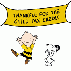 Happy Thanksgiving Snoopy For The Child  GIF