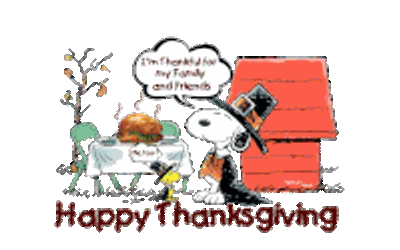 Happy Thanksgiving Snoopy Happy Thankgiving Sticker GIF
