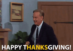 Happy Thanksgiving Tom Hanks GIF