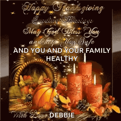 Happy Thanksgiving Wishing For Healthy Family GIF