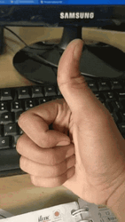 Happy Thumb Exercise GIF