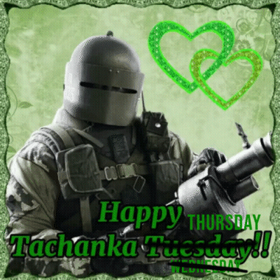 Happy Thursday Greeting Card With Soldier GIF
