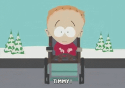 Happy Timmy South Park GIF