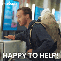 Happy To Help Winking Kid GIF