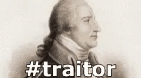 Happy Treason Day Hashtag Traitor Benedict Arnold GIF