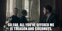 Happy Treason Day Saucy Lady Declining Offer GIF