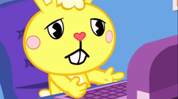 Happy Tree Friends Cuddles Palpitate GIF
