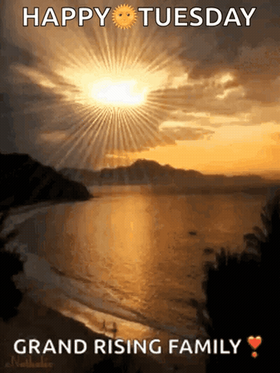 Happy Tuesday Sunset GIF