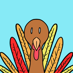 Happy Turkey Day Gobble GIF