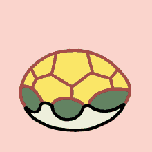 Happy Turtle Waving Hello