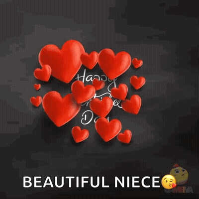 Happy Valentine's Day Beautiful Niece GIF