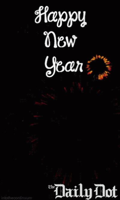 Happy Valentine's Day Card With Grass And Hearts GIF