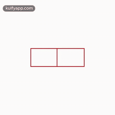 Happy Valentine's Day Sign With Two Red Hearts GIF