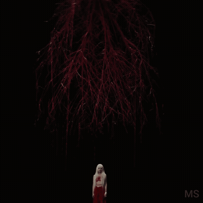 Happy Valentine's Day To Bre With Red Hearts GIF