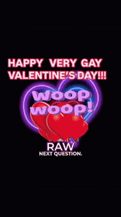 Happy Valentine's Day Woop Woop GIF
