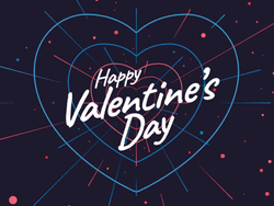 Happy Valentines Day Astrology Heart GIF