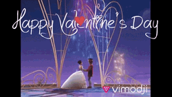 Happy Valentines Day Disney Couple