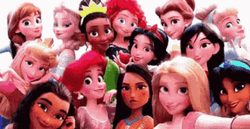 Happy Valentines Day Disney Princesses