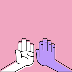 Happy Valentines Day Friend Hands GIF