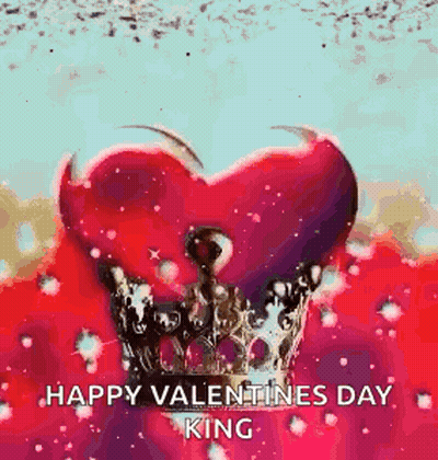 Happy Valentines Day King Heart GIF
