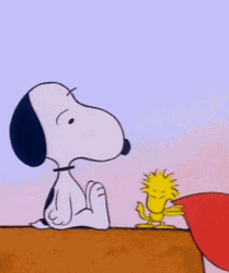 Happy Valentines Day Sisters Snoopy And Woodstock GIF